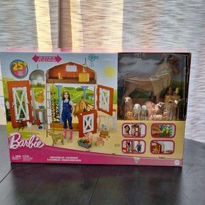 Barbie Farm Playset with Animals